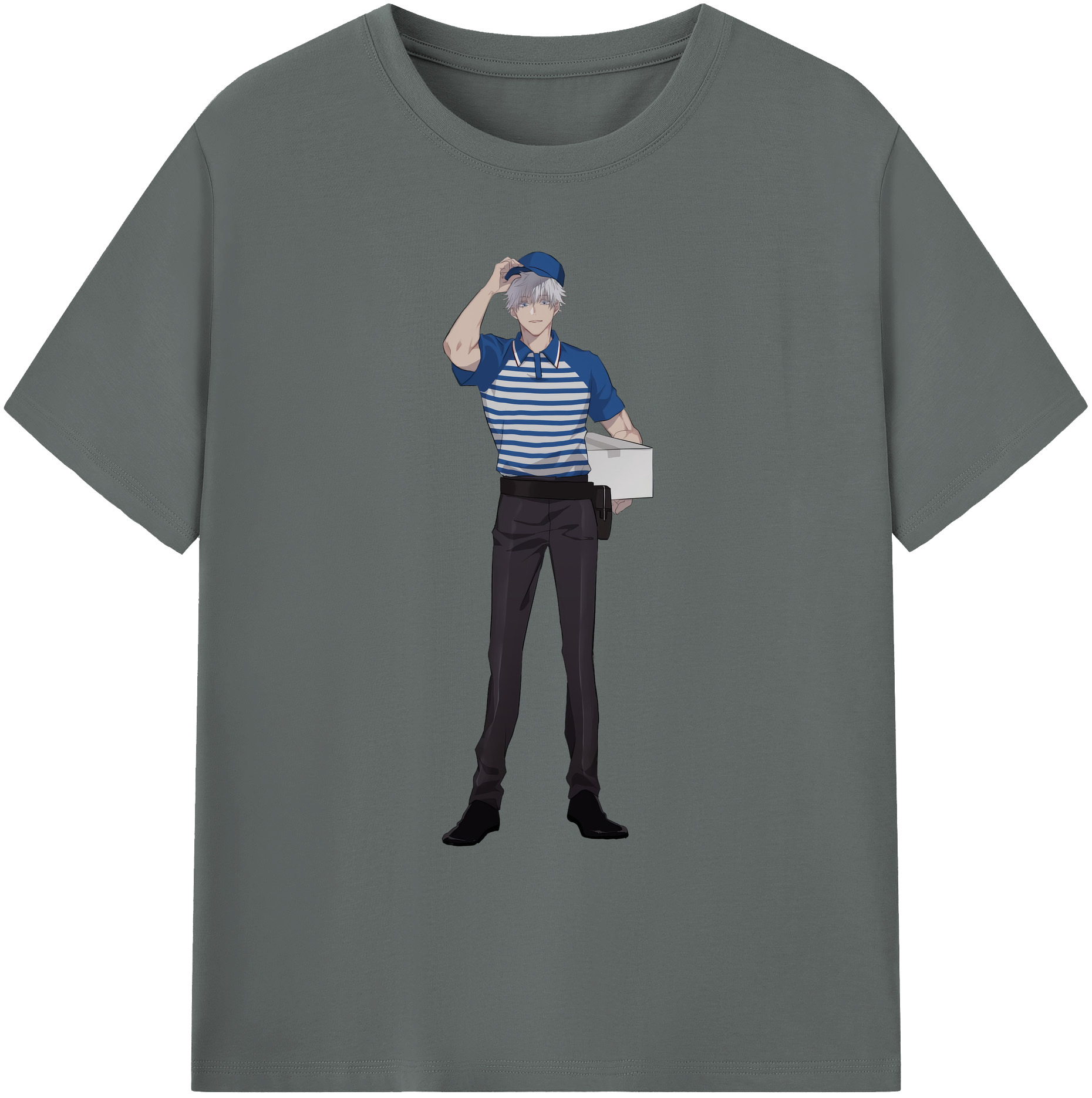 （画像用） 呪術廻戦 Jujutsu Kaisen 綿100％ メンズ半袖Tシャツ｜肌触りやわらか＆通気性